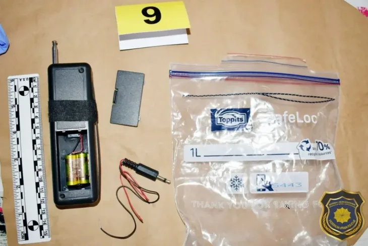 Daljinski detonator koji je pronaden karada