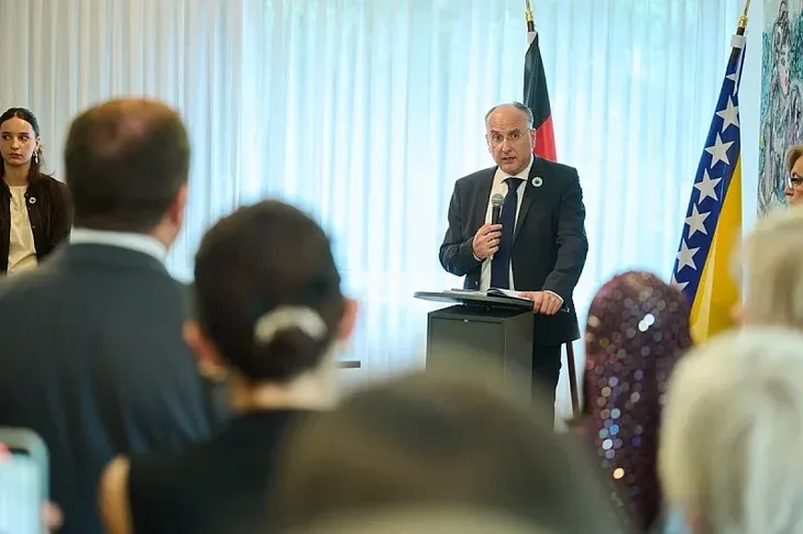 Damir Arnaut obratio u Bundestag