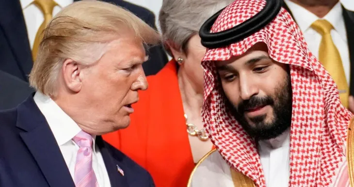 Donald Trump Mohammed bin Salman