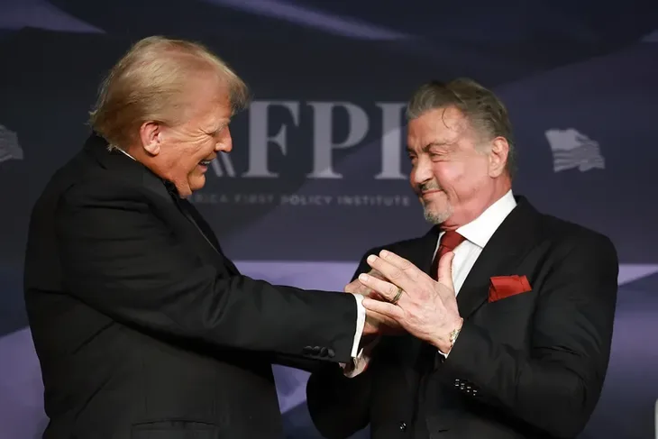 Donald Trump Sylvester Stallone
