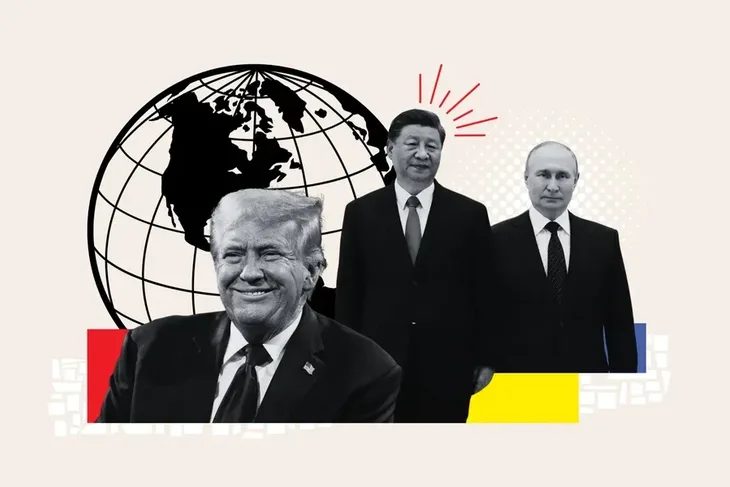 Donald Trump Xi Jinping Vladimir Putin