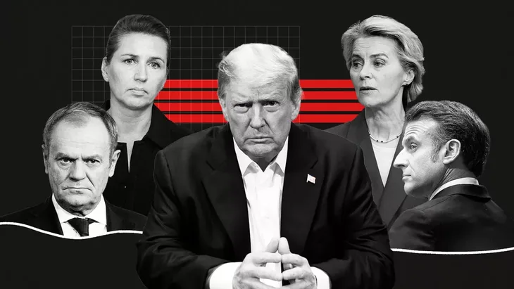 Donald Trump eu Donald Tusk Emmanuel Macron Andrzej Duda