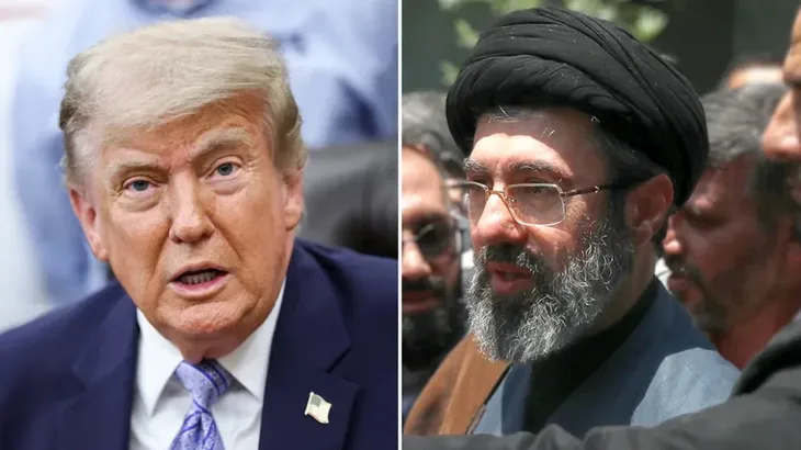 Donald Trump i Mojtaba Hamenei