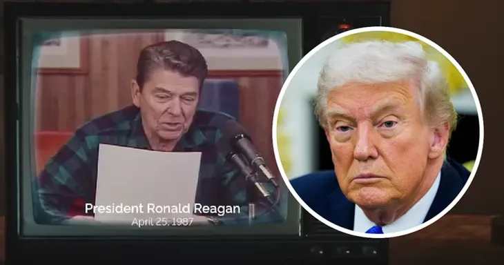 Donald Trump Ronald Reagan EPA, Snimak ekrana: X/Doug Ford