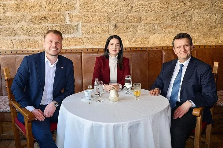 Drasko Stanivukovic Jelena Trivic i Branko Blanusa