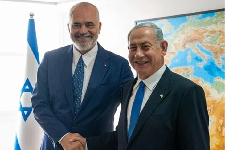 Edi Rama Benjamin Netanyahu Foto: IG