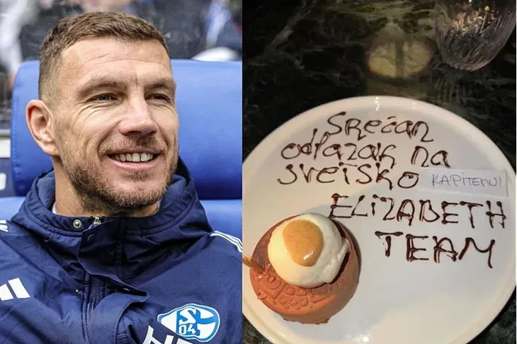 Edin Dzeko Beograd Torta