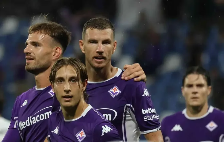 Edin Dzeko Fiorentina 12 Foto: Vicario/Fiorentinanews.com