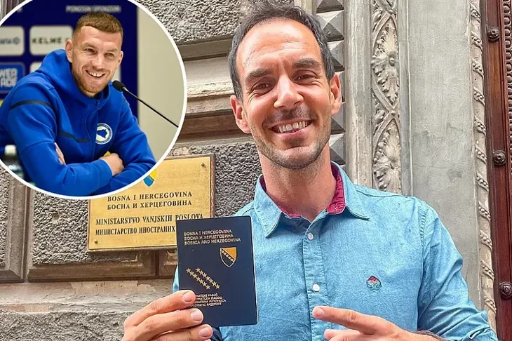 Edin Dzeko Robert Dacesin