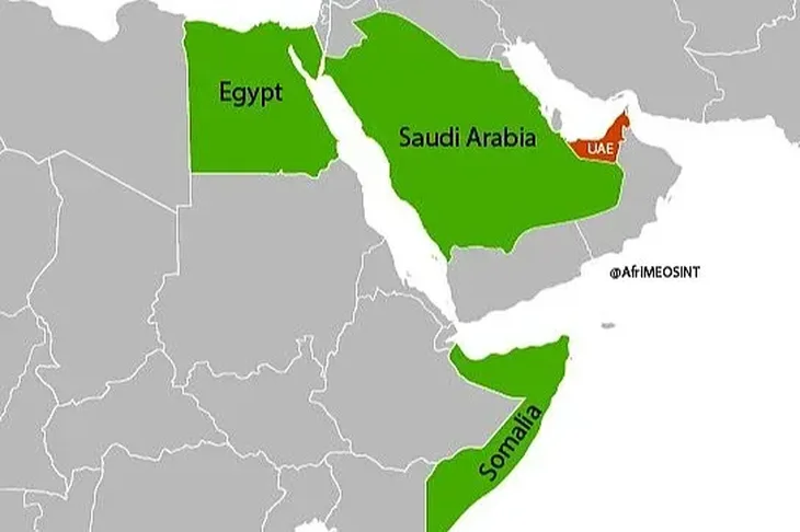 Egipat Somalija Saudijska Arabija UAE