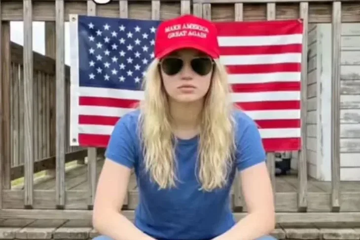 Emily Hart influenserica kreirana umjetnom inteligencijom Student iz Indije nasamario Trumpov pokret