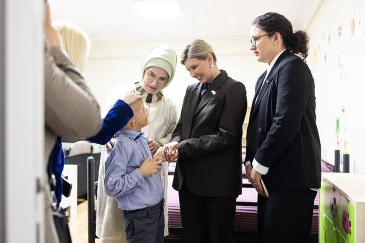 Emine Erdogan Olena Zelenska