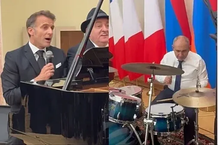 Emmanuel Macron Nikol Pashinyan