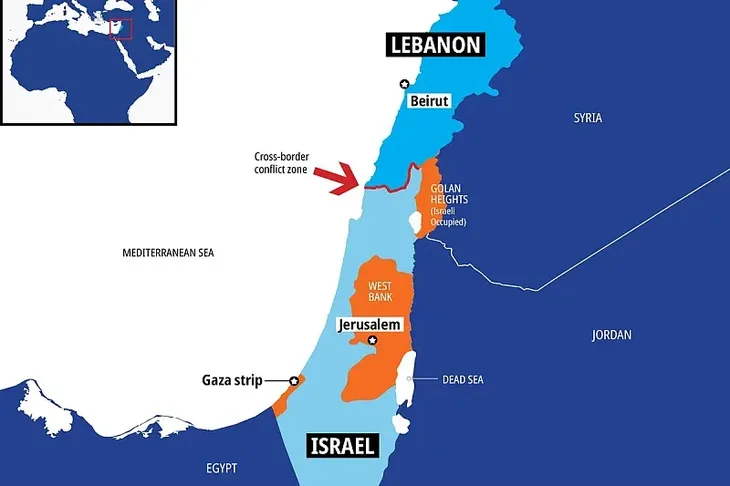 Francuska Liban Izrael