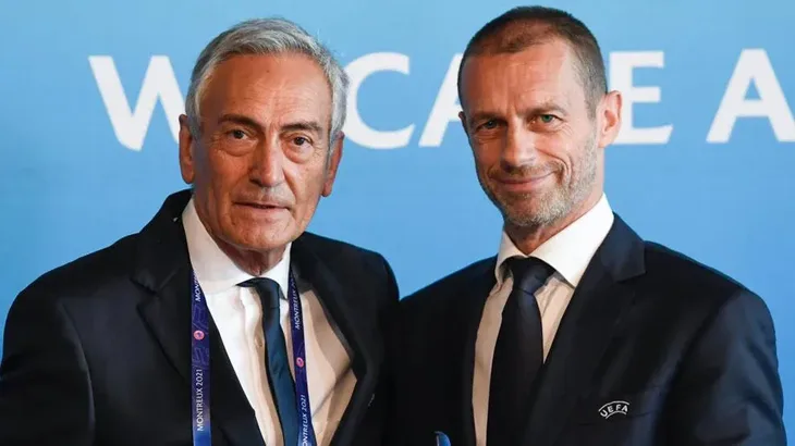 Gabriele Gravina i Aleksander Ceferin