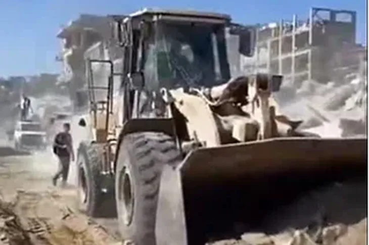 Gaza Buldozeri na ulicama vracaju nadu u oporavak