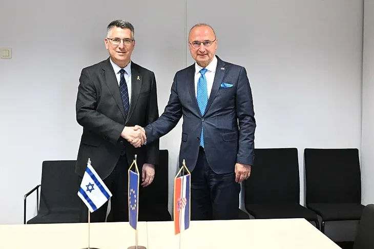 Gideon Saar i Gordan Grlic Radman