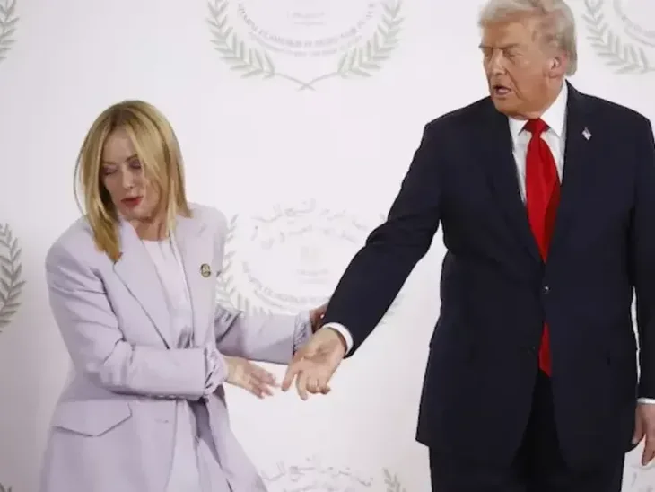 Giorgia Meloni Donald trump