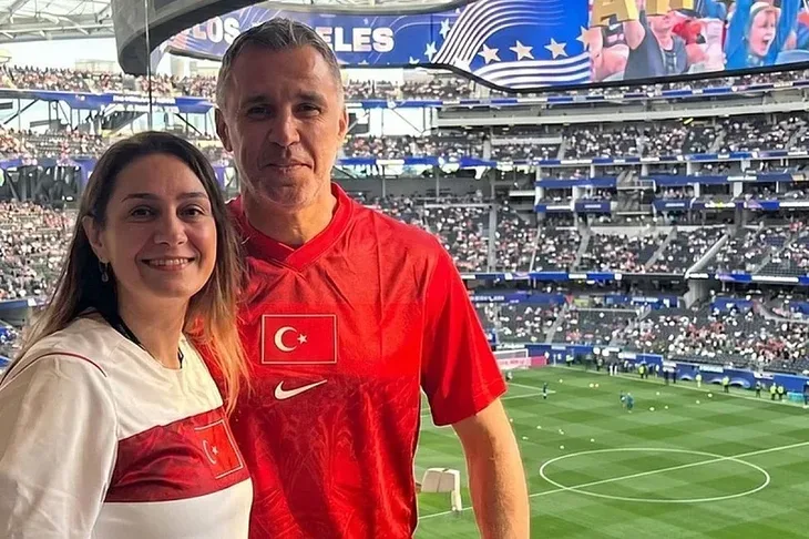 Hakan Sukur na utakmici Turska SAD
