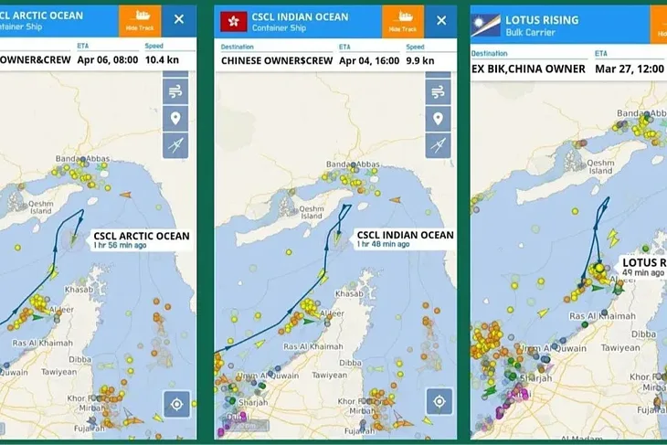 Hormuski moreuz zatvoren Brodovi koji su vraćeni
