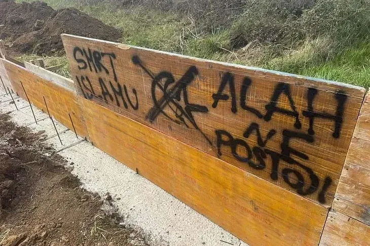 Hrvatska Zadar grafiti dzamija