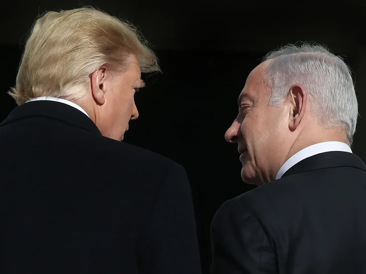netanyahu i trump