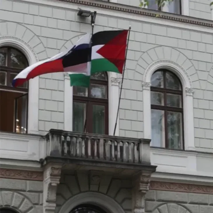 slovenija predsjednica placa zastava palestine