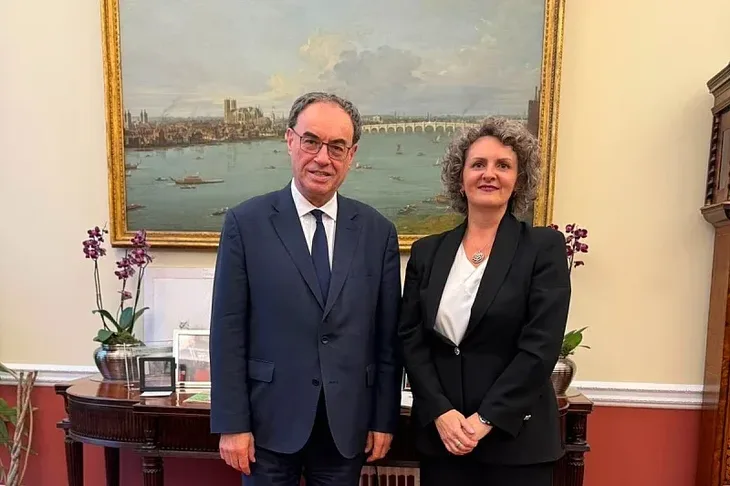 Andrew Bailey i Jasmina Selimović