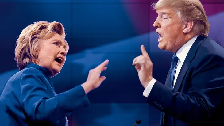 clinton i trump