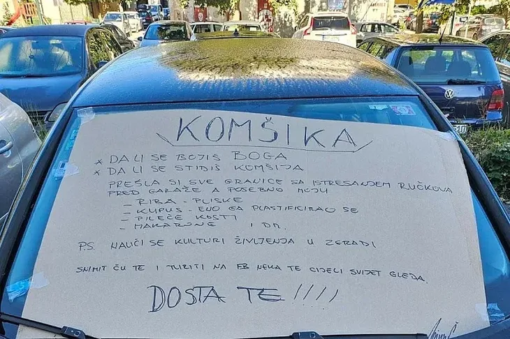 ilijas poruka parking komsinica