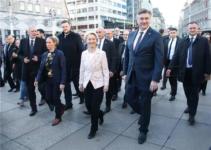 Plenković i Ursula von der Leyen
