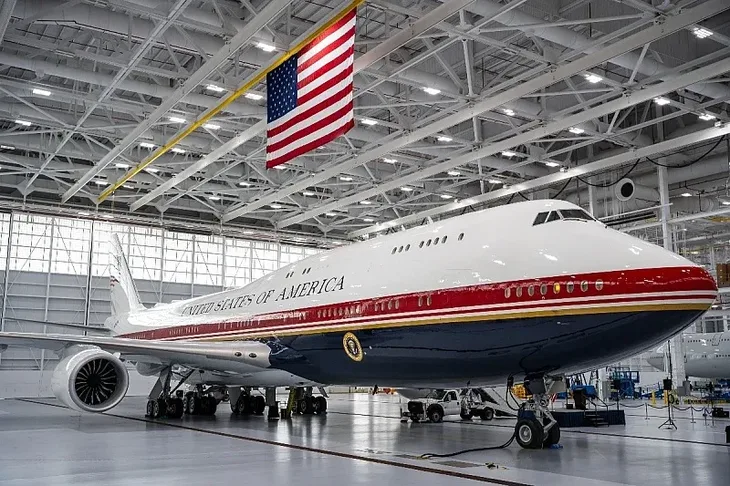 Donald Trump avion