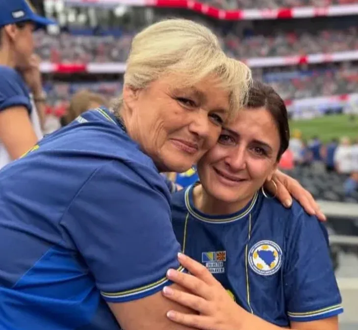 Arna Alajbegović i Belma Džeko