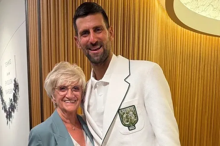 Sandra Beckham i Novak Đoković