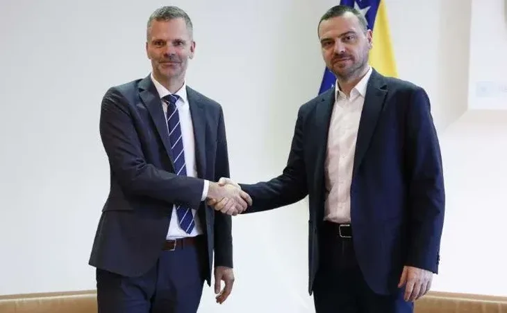 Saša Magazinović i ambasador Danske