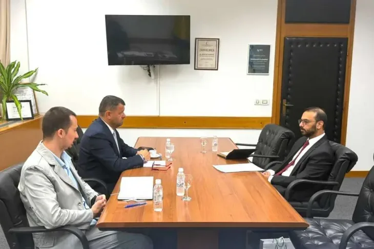 Sevlid Hurtić i ambasador pakistana Shahzad Dastgir Nousherwani