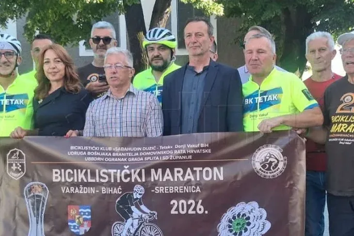 Varaždin biciklisti genocid u srebrenici