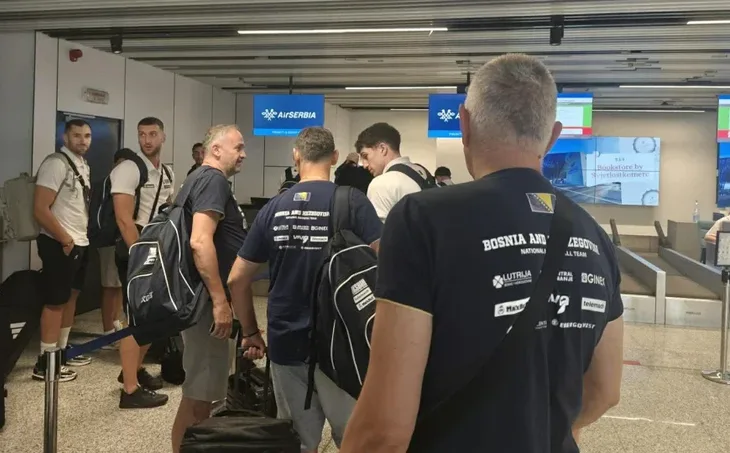 Košarkaši bih aerodrom putuju u Beograd