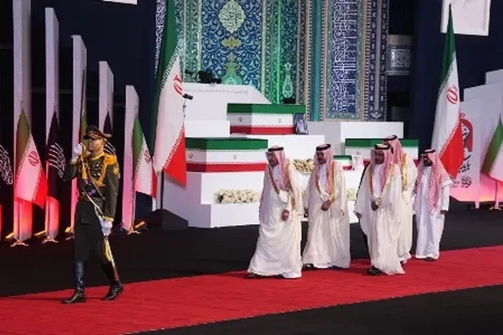 Iran delegacija saudijske arabije na dzenazu ali khamenei