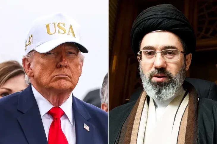 Donald Trump i Mojtaba Khamenei