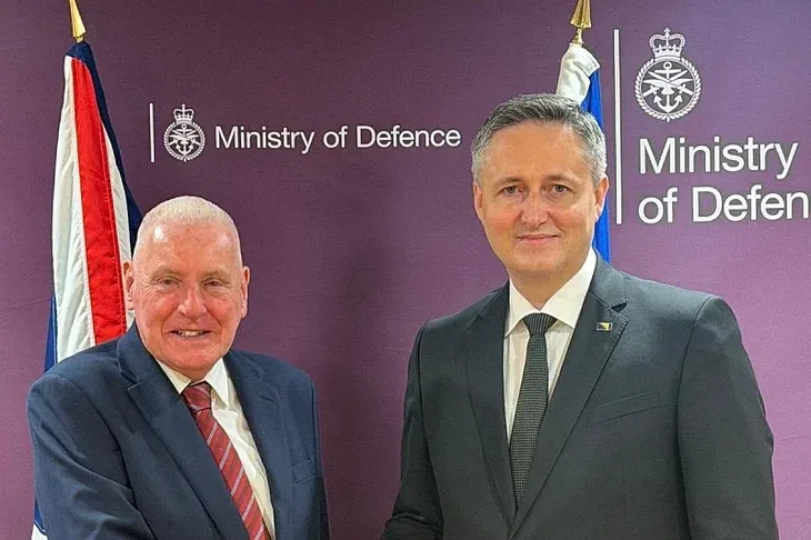 Vernon Coaker i Denis Bećirović