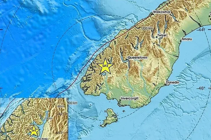 Zemljotres novi zeland