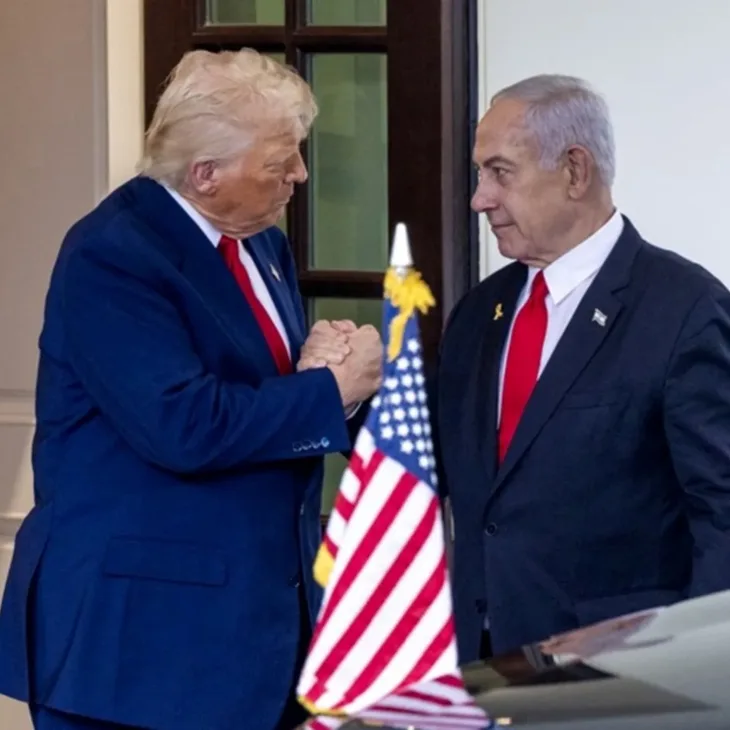 Teump i netanyahu