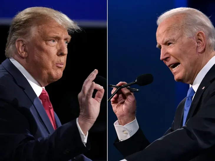 Biden i Trump