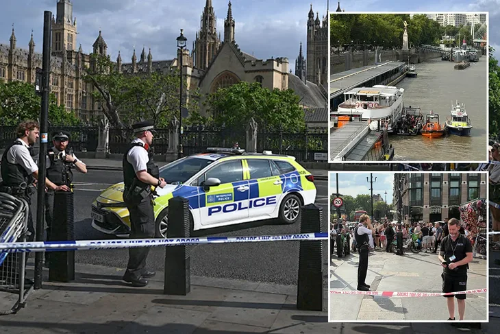 London policija čamac
