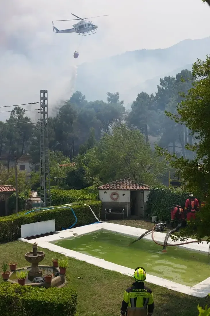 Španija francuska pozar helikopter