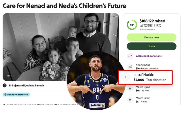 jusuf nurkic derventa humanitarna akcija