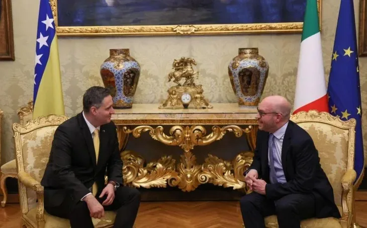 Becirovic i Lorenzo Fontana