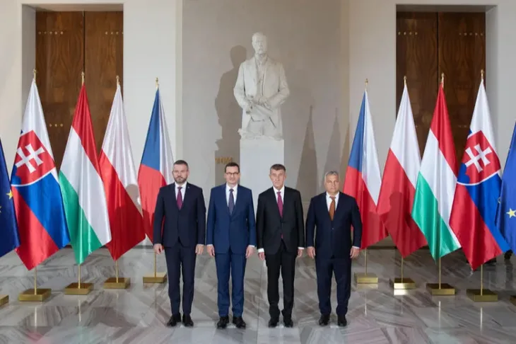 Lideri zemalja Višegradske grupe