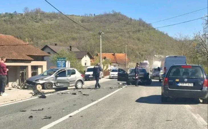 Nesreća u Čelebićima/ jablanica.live